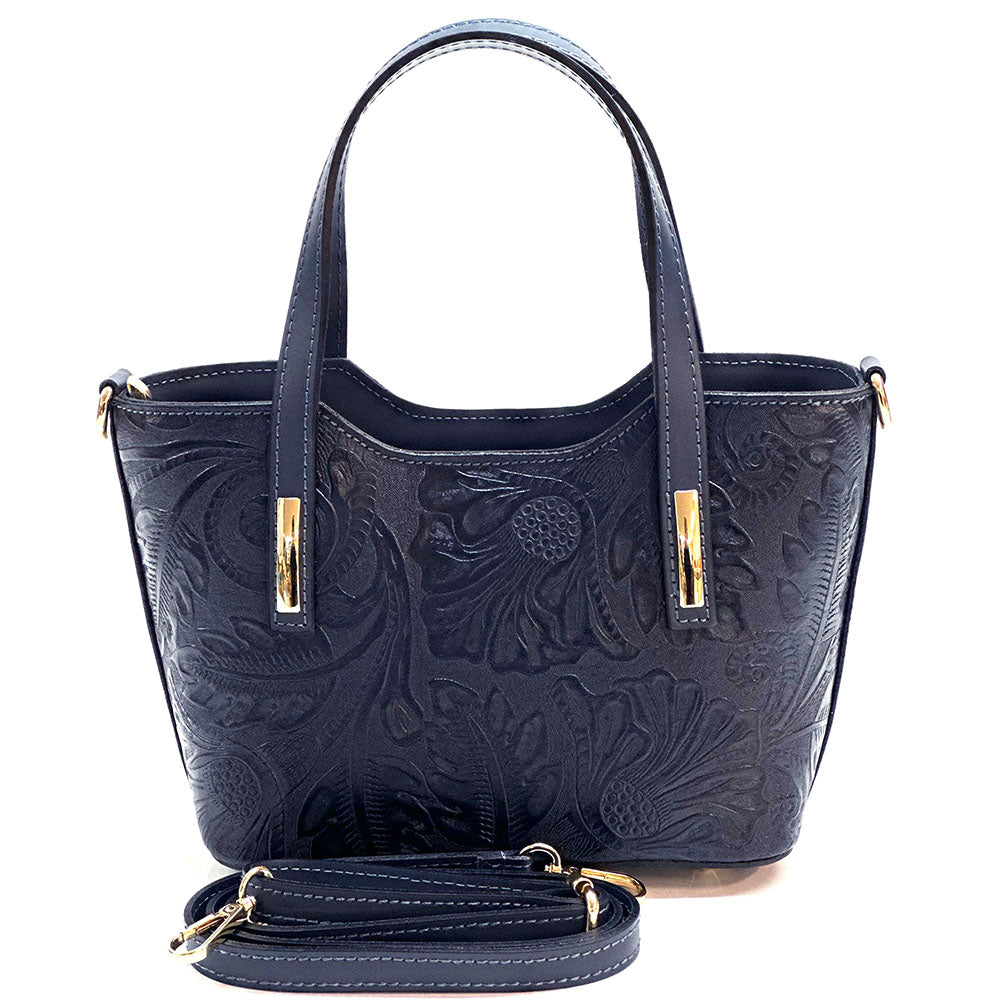 Emily Flora Cow Leather Handbag