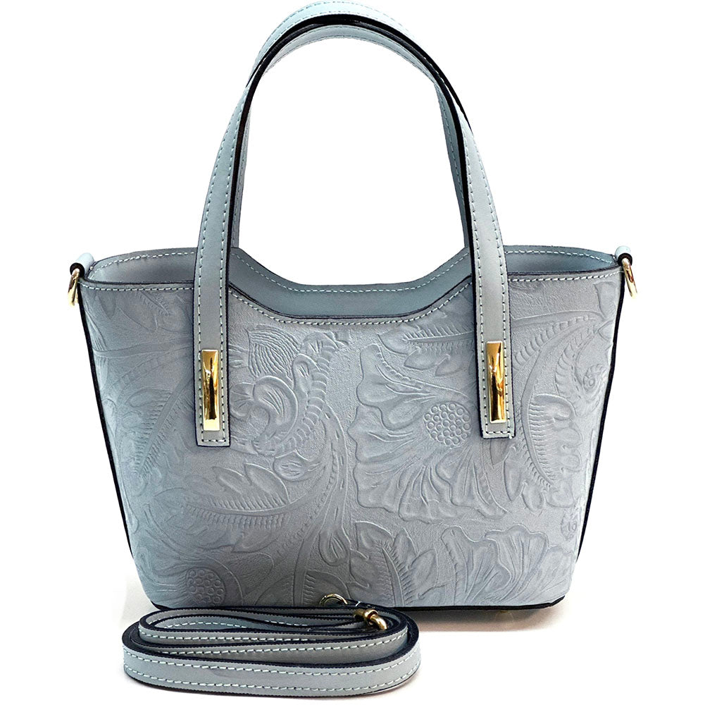 Emily Flora Cow Leather Handbag