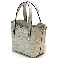 Emily Flora Cow Leather Handbag