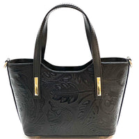 Emily Flora Cow Leather Handbag