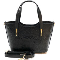 Emily Flora Cow Leather Handbag