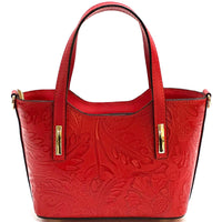 Emily Flora Cow Leather Handbag