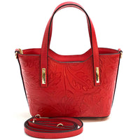 Emily Flora Cow Leather Handbag