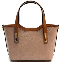 Emily Flora Cow Leather Handbag