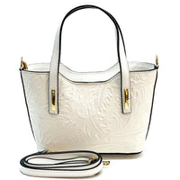 Emily Flora Cow Leather Handbag