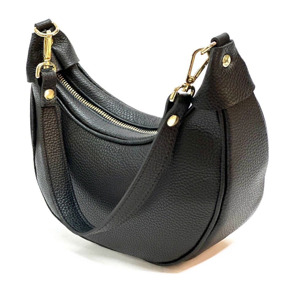 Artemisa leather saddle bag