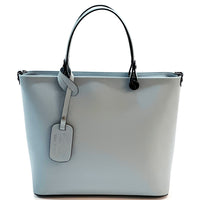 Raffaella Italian Leather Tote Bag – Spacious Everyday Work & Shopping Bag