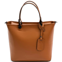 Raffaella Italian Leather Tote Bag – Spacious Everyday Work & Shopping Bag