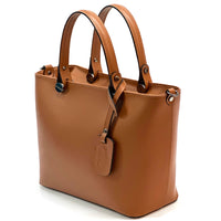 Raffaella Italian Leather Tote Bag – Spacious Everyday Work & Shopping Bag