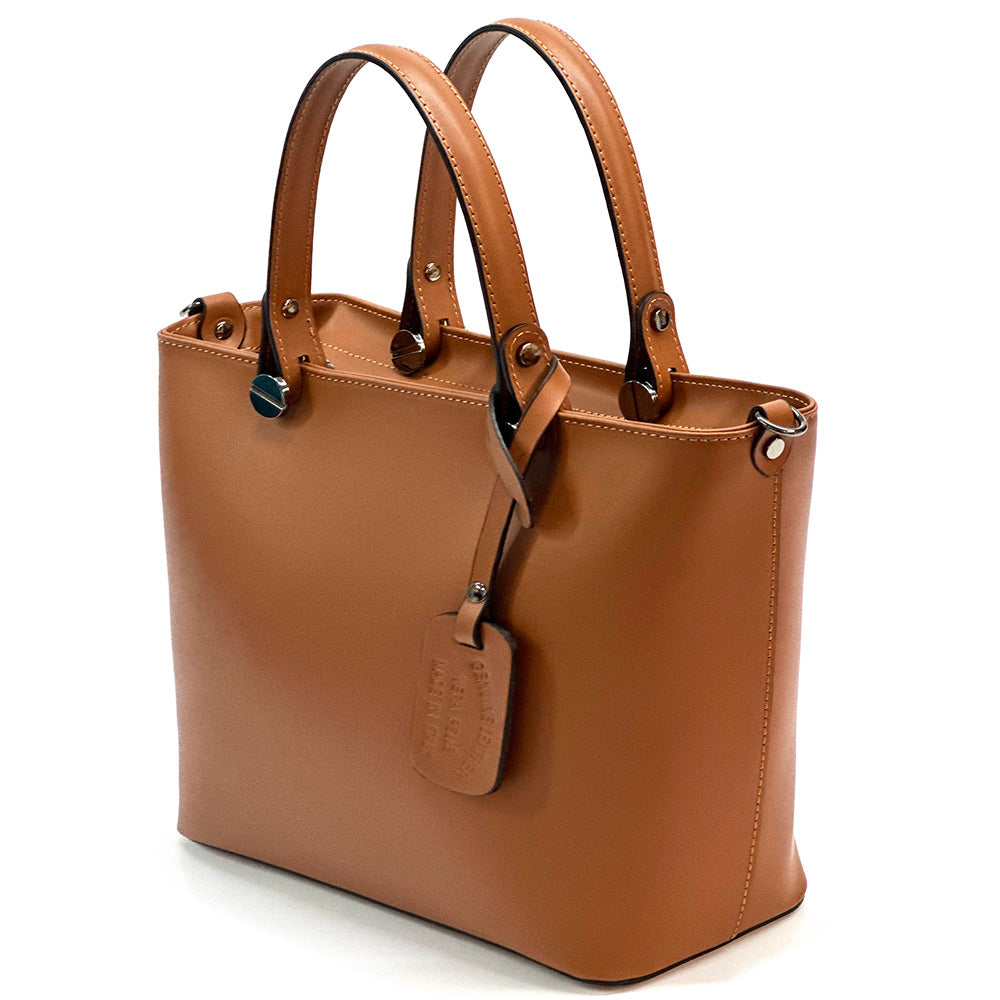 Raffaella Italian Leather Tote Bag – Spacious Everyday Work & Shopping Bag
