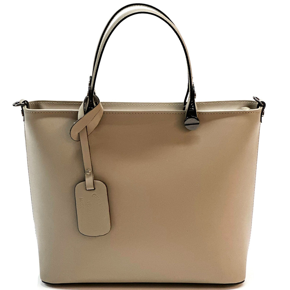 Raffaella Italian Leather Tote Bag – Spacious Everyday Work & Shopping Bag