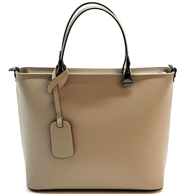 Raffaella Italian Leather Tote Bag – Spacious Everyday Work & Shopping Bag