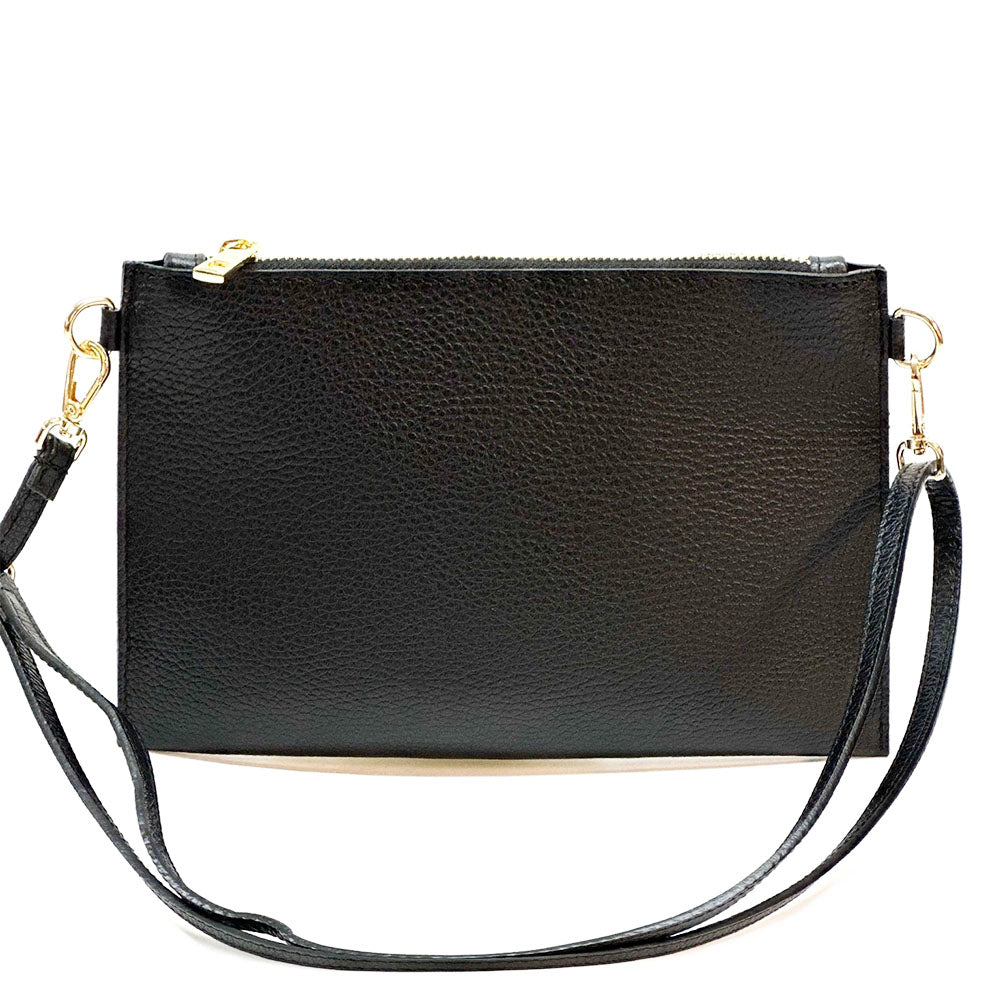 Solaio Leather Clutch - Petite Luxury - Leather Italiano