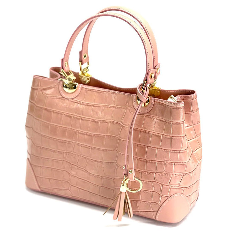 Irma leather Handbag-7