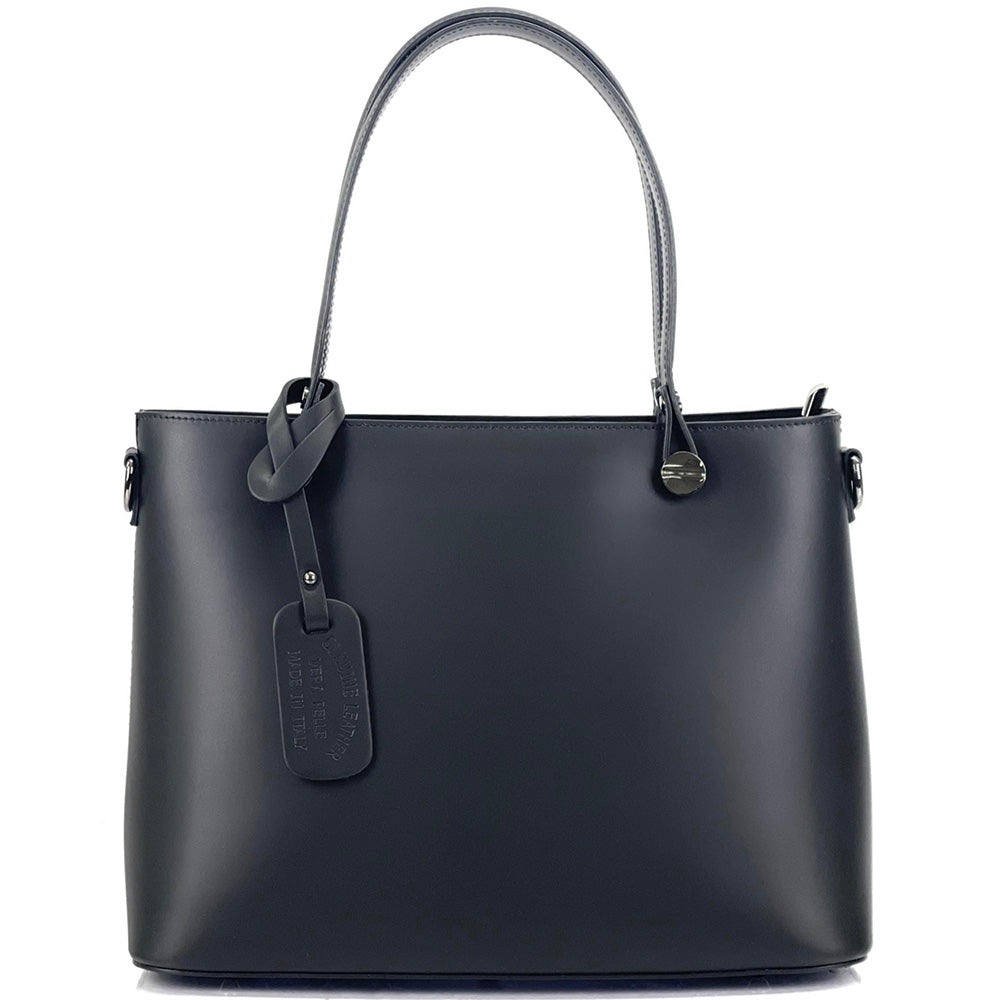 Margherita Tote Italian Handmade Leather Bag – Elegant Everyday Tote for Women