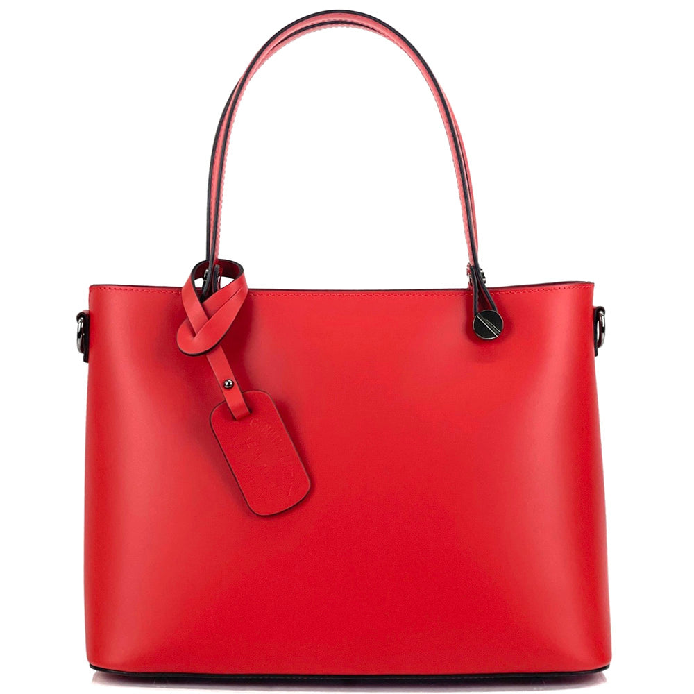 Margherita Tote Italian Handmade Leather Bag – Elegant Everyday Tote for Women