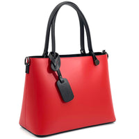 Margherita Tote Italian Handmade Leather Bag – Elegant Everyday Tote for Women