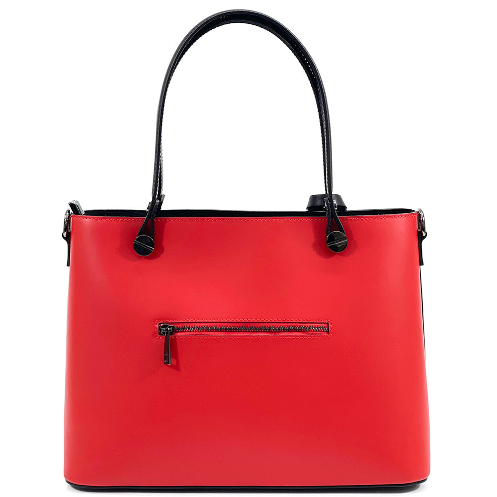 Margherita Tote Italian Handmade Leather Bag – Elegant Everyday Tote for Women