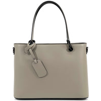 Margherita Tote Italian Handmade Leather Bag – Elegant Everyday Tote for Women