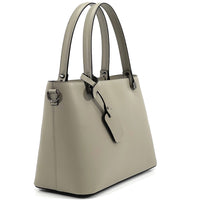 Margherita Tote Italian Handmade Leather Bag – Elegant Everyday Tote for Women