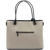 Margherita Tote Italian Handmade Leather Bag – Elegant Everyday Tote for Women