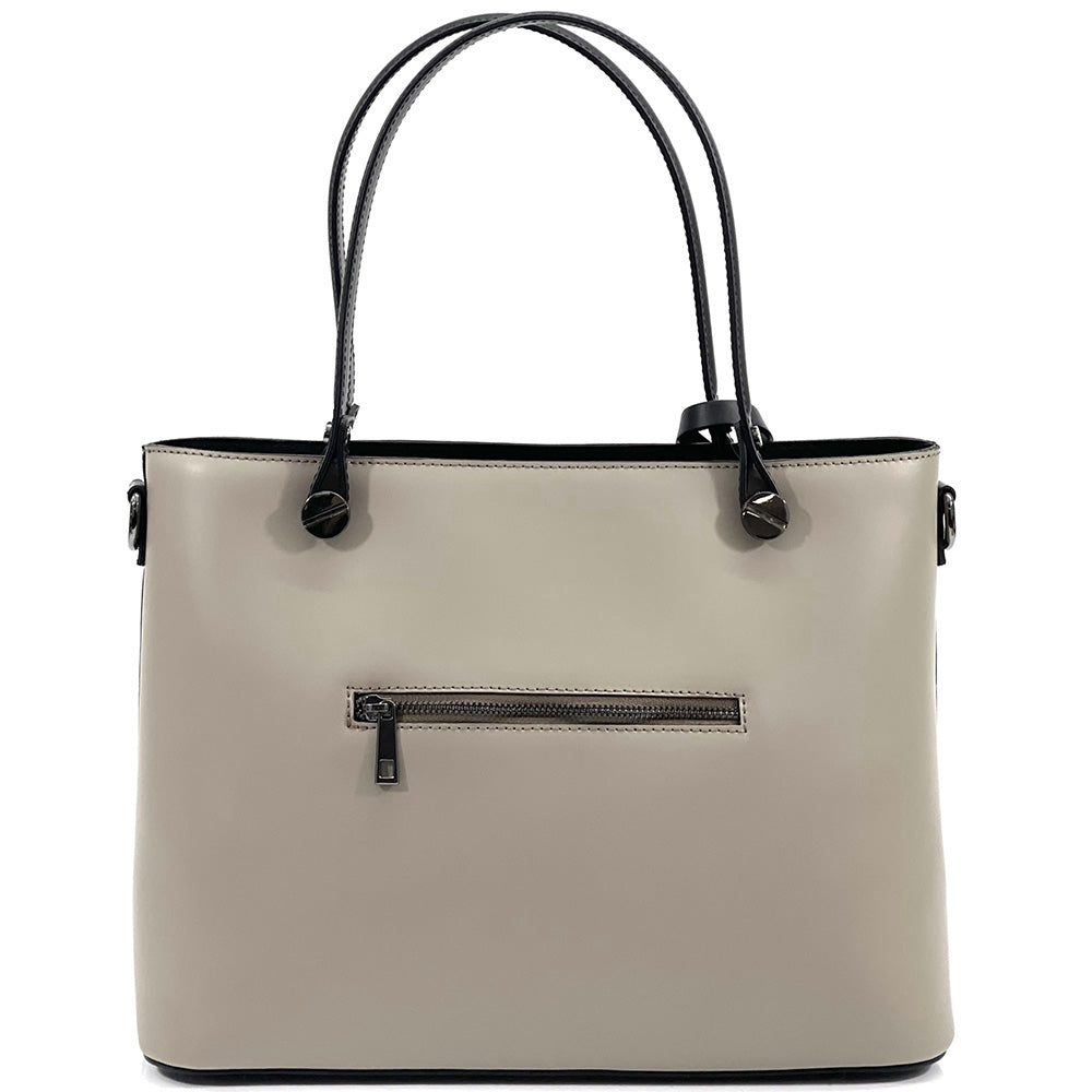 Margherita Tote Italian Handmade Leather Bag – Elegant Everyday Tote for Women