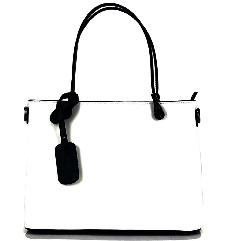 Margherita Tote Italian Handmade Leather Bag – Elegant Everyday Tote for Women