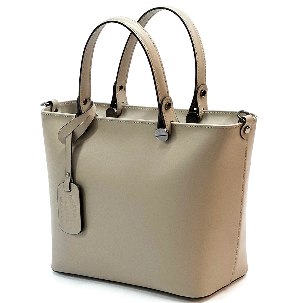 Raffaella Italian Leather Tote Bag – Spacious Everyday Work & Shopping Bag