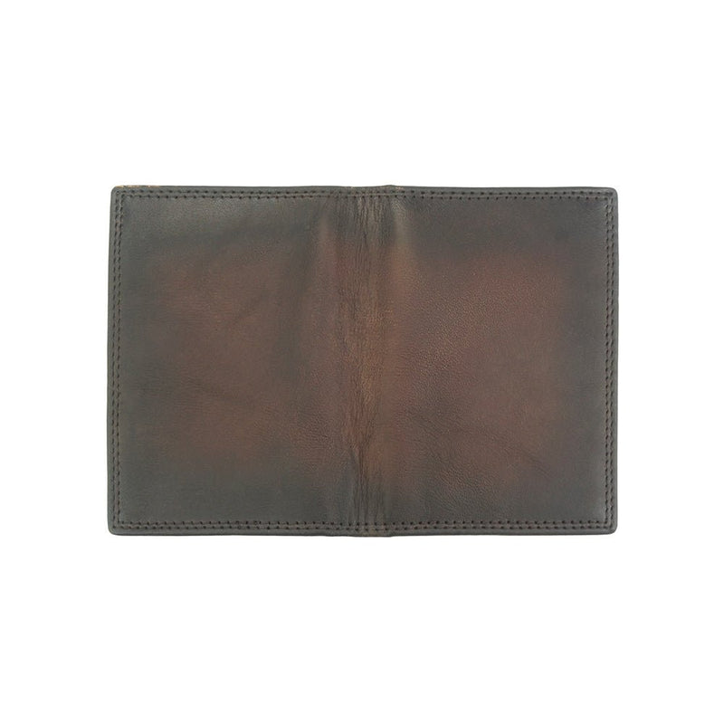 Card Holder Enveloppe in vintage leather-4