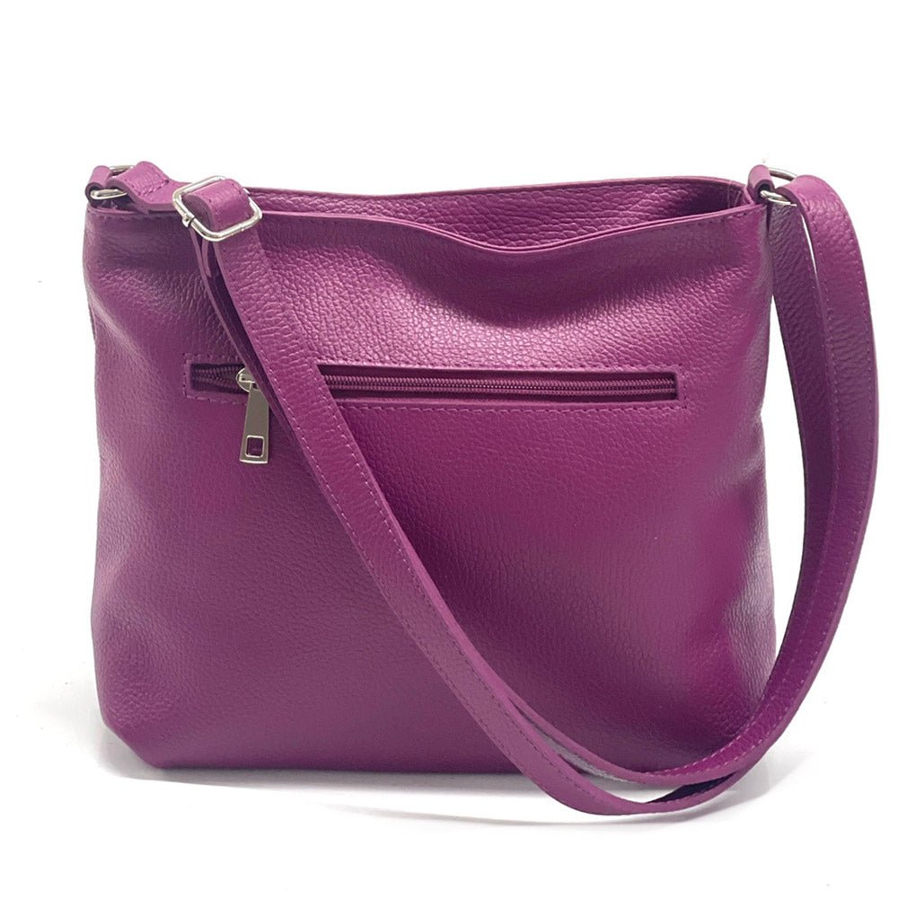 BE FREE Soft Leather Crossbody Bag - Premium Italian Calfskin - Leather Italiano