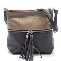 BE FREE Soft Leather Crossbody Bag - Premium Italian Calfskin - Leather Italiano