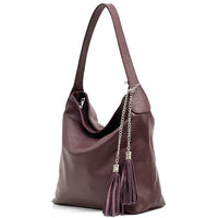 Prudenzia leather shoulder bag-2