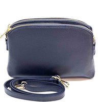 Rufina Leather Crossbody Bag: Modern Elegance - Leather Italiano