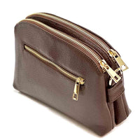 Rufina Leather Crossbody Bag: Modern Elegance - Leather Italiano