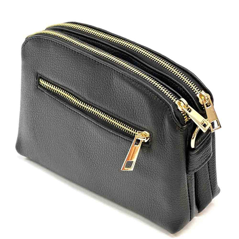 Rufina Leather Crossbody Bag: Modern Elegance - Leather Italiano