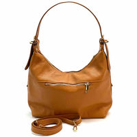 Dafne Women’s Italian Leather Shoulder Bag – Convertible Crossbody (Handmade in Florence)