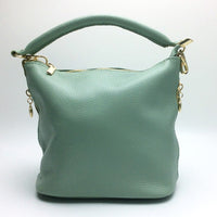 Samantha Leather Shoulder Bag: Timeless Elegance - Leather Italiano