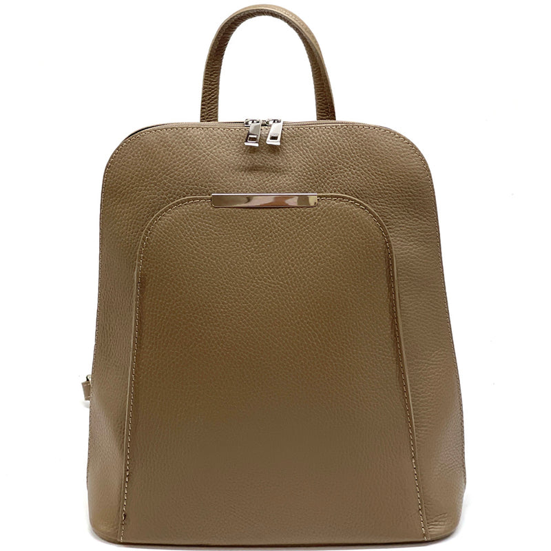 Michela leather Backpack-25