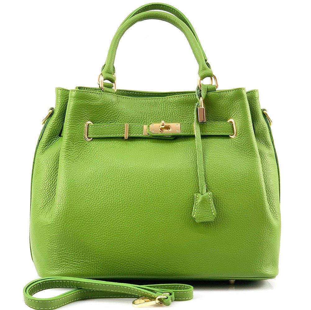 Radiance Leather Handbag: Timeless Elegance - Leather Italiano