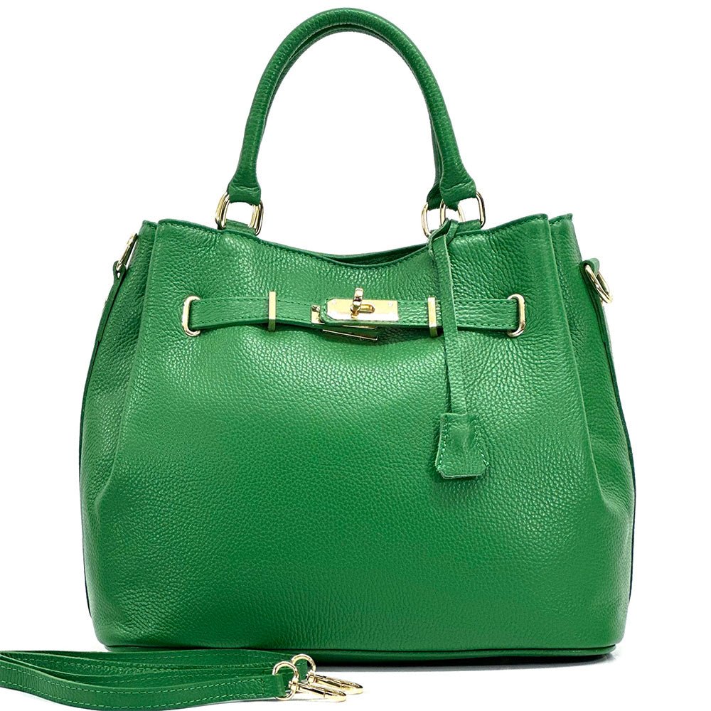 Radiance Leather Handbag: Timeless Elegance - Leather Italiano