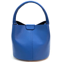 Grazia Italian Leather Bucket Bag – Elegant Everyday Shoulder Bag for Women