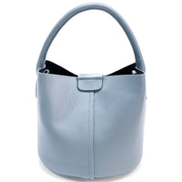 Grazia Italian Leather Bucket Bag – Elegant Everyday Shoulder Bag for Women