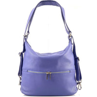 Bougainvillea leather backpack-36