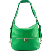 Bougainvillea leather backpack-31