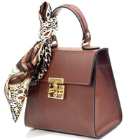 Bella Mini Tote small leather handbag-14