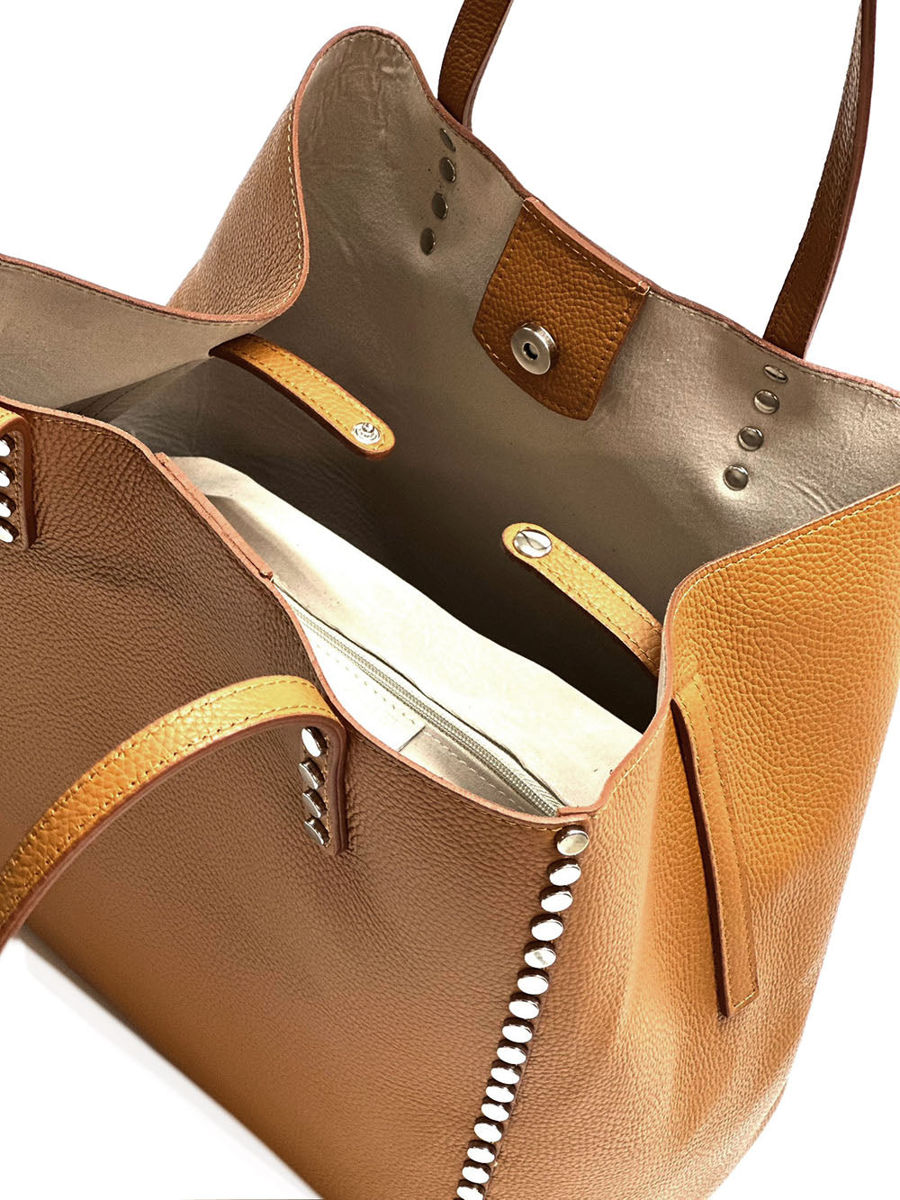 Sestola Italian Handmade Cow Leather Tote Bag