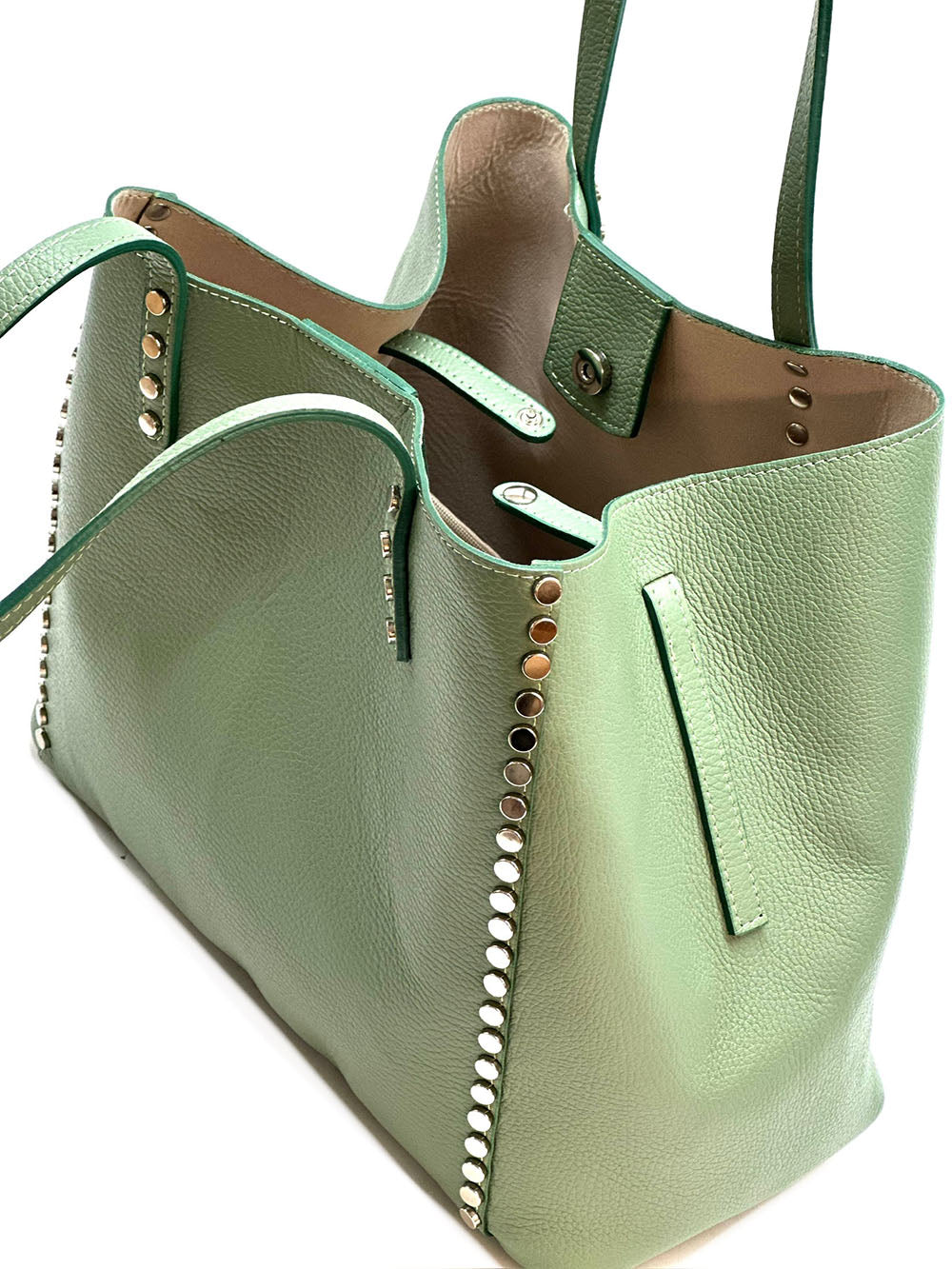 Sestola Italian Handmade Cow Leather Tote Bag