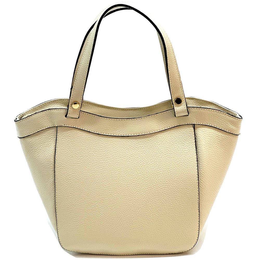 Bella Tote Italian Leather Handbag – Timeless Everyday Tote for Women