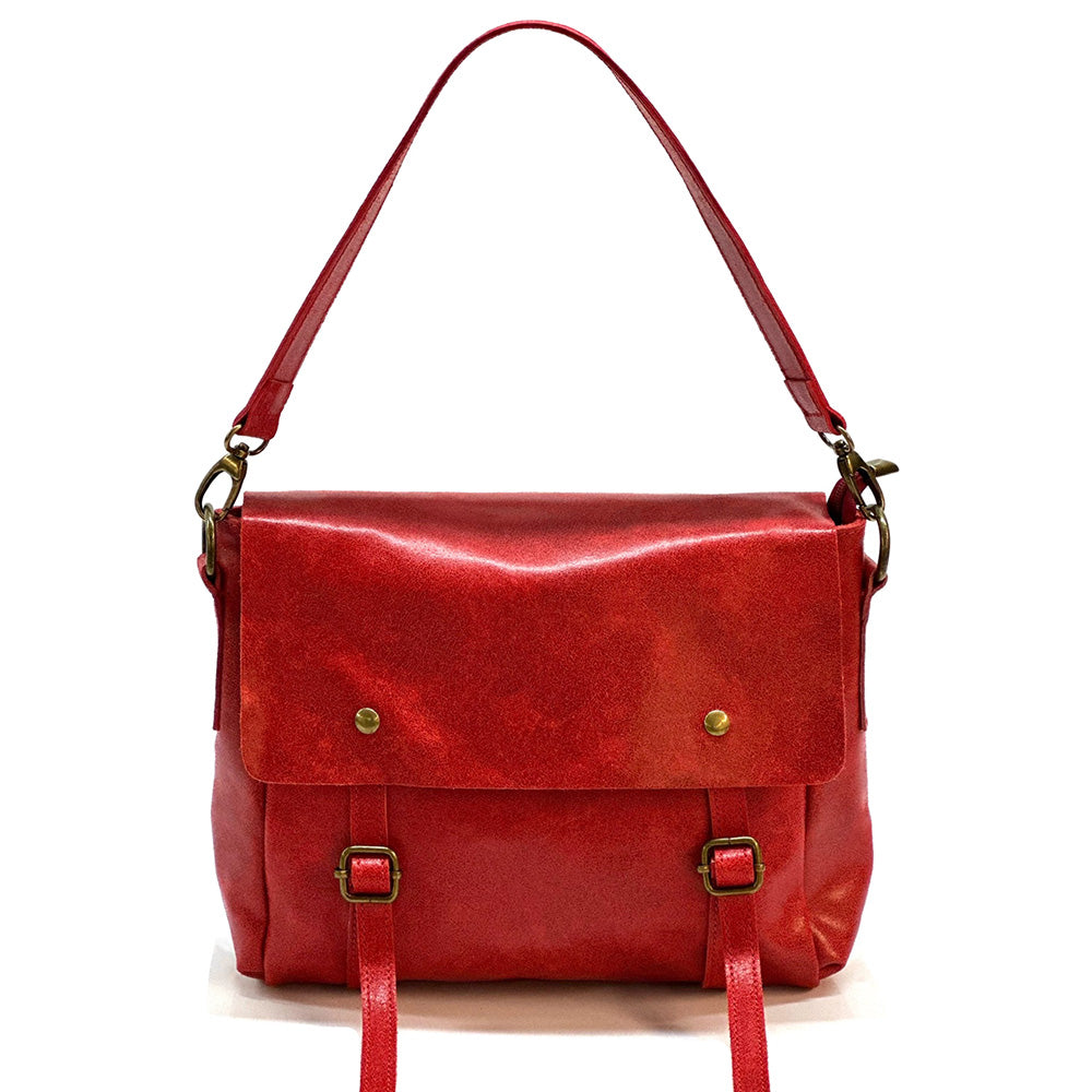 Violetta Italian Suede Messenger Bag – Crossbody & Shoulder Style (Handmade in Florence)