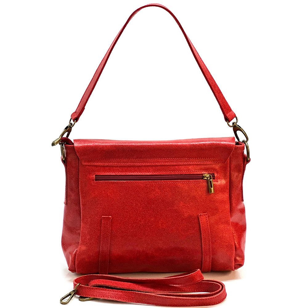 Violetta Italian Suede Messenger Bag – Crossbody & Shoulder Style (Handmade in Florence)